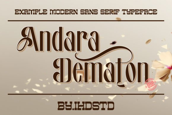 Lavonte Font font preview - 1
