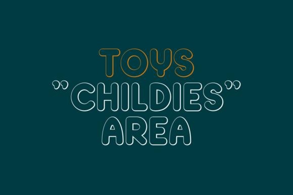 Moms Kids Font PNG with transparent background - Preview 2