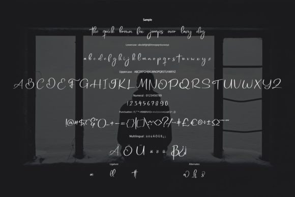 Rattih Kittys Font PNG with transparent background - Preview 5