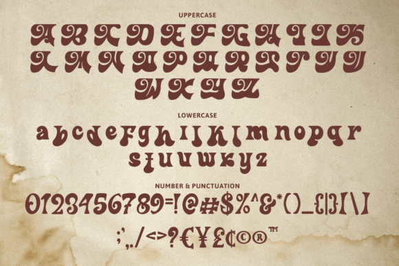 Retrock Font PNG with transparent background - Preview 5