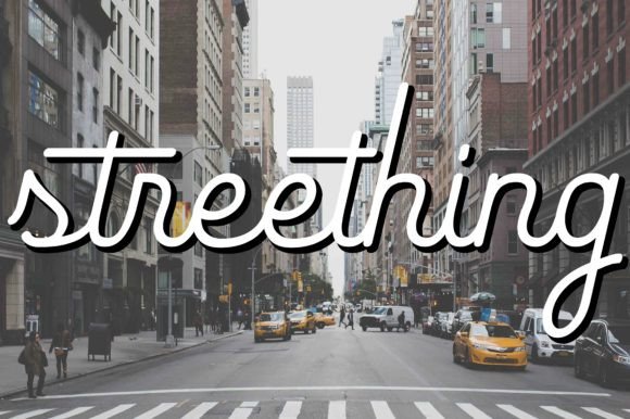 Rhythmics Font font preview - 5