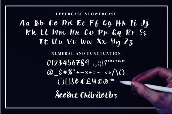 Ronald Collie Font PNG with transparent background - Preview 5
