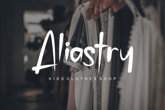 Simple Lifestyle Font PNG with transparent background - Preview 1