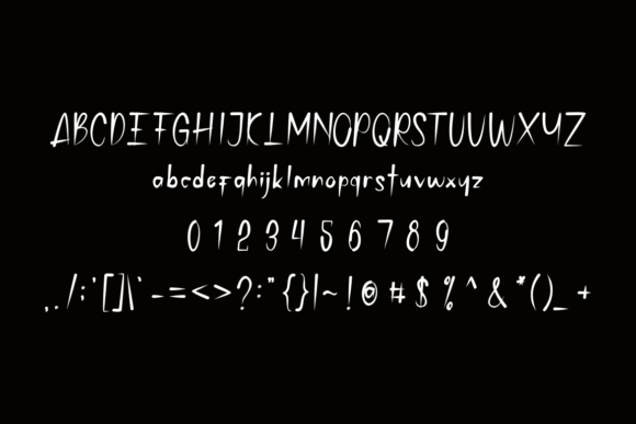 Simple Lifestyle Font PNG with transparent background - Preview 3