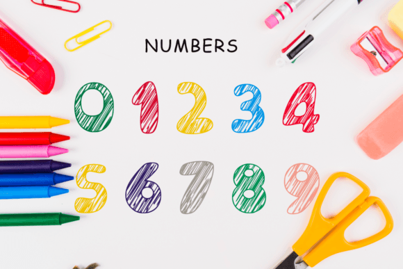 Sketch Groovy Font PNG with transparent background - Preview 3