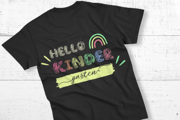 Sketch Groovy Font PNG with transparent background - Preview 6