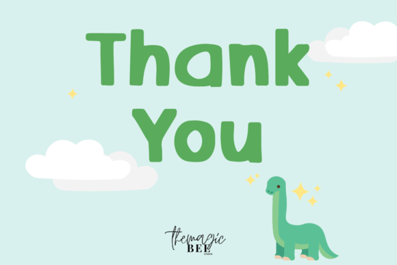 Baby Dino Font - Preview 3