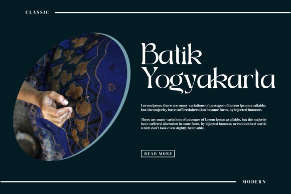 Bahgian Font - Preview 2