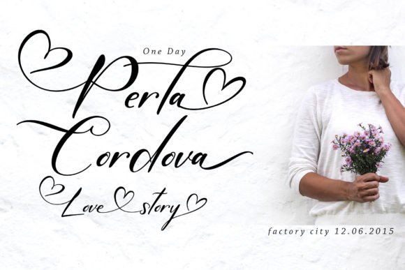 Beautiful Rain Font - Preview 2