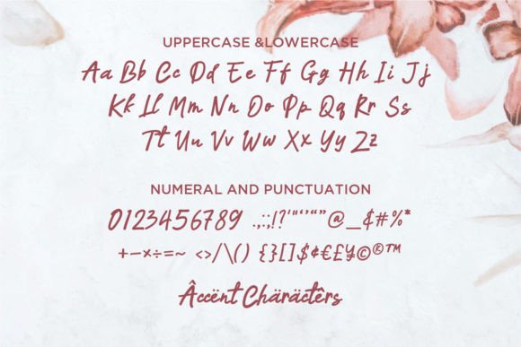 Blossom Font - Preview 6