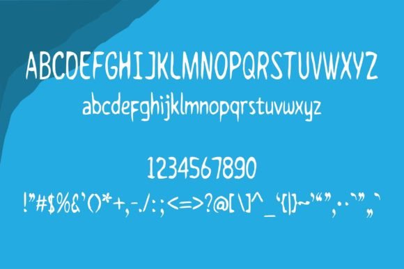 Blue Canis Font - Preview 3