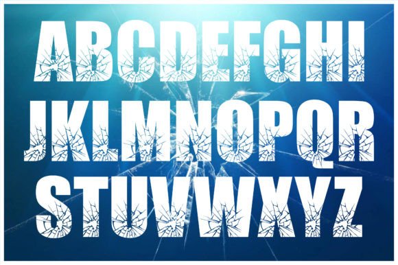 Broken Font - Preview 1