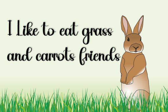 Bunny Font - Preview 4