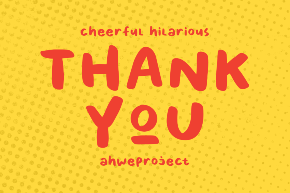 Cheerful Hilarious Font - Preview 6