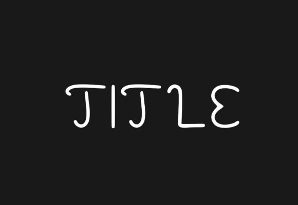 Circle Swing Font - Preview 1