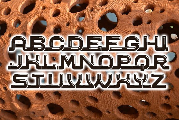 Connected Font - Preview 1