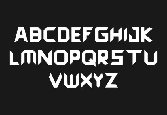 Cricked Crocked Font - Preview 3