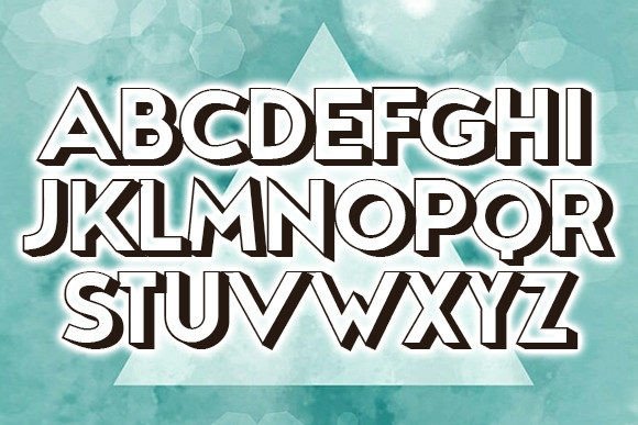 Delta Font - Preview 1