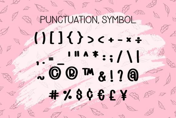 Easter Vibes Font PNG with transparent background - Preview 5