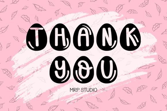 Easter Vibes Font PNG with transparent background - Preview 6