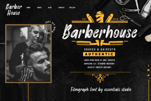 Filmgraph Font - Preview 3