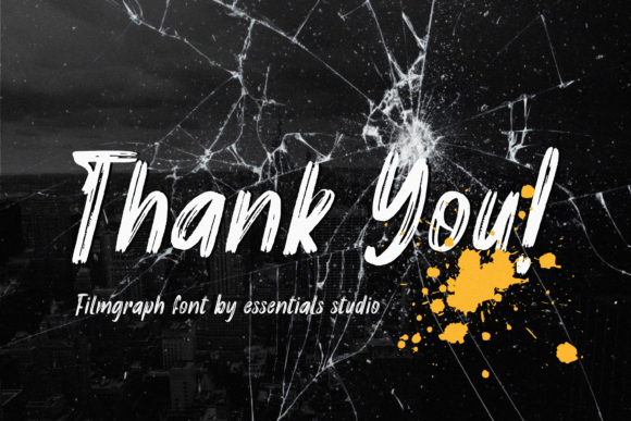 Filmgraph Font - Preview 6