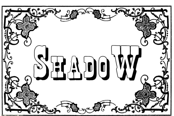 French Clarendon Font PNG with transparent background - Preview 4