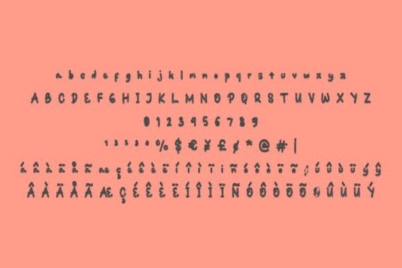 Gomena Sketch Font - Preview 3