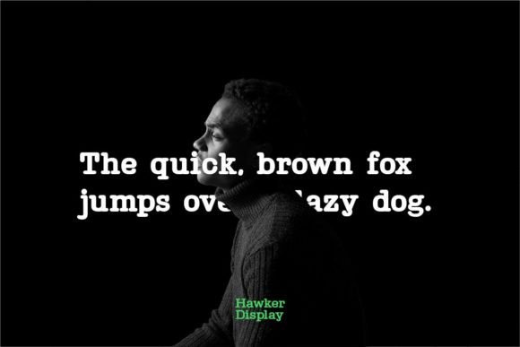 Hawker Font - Preview 1