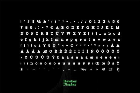 Hawker Font - Preview 3