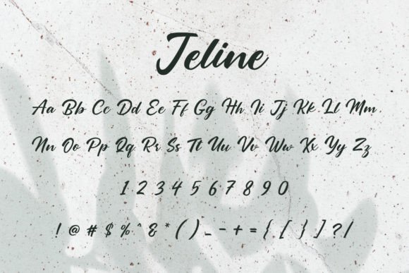 Jeline Font - Preview 5