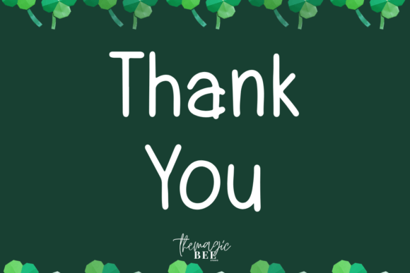 My Lucky Font PNG with transparent background - Preview 3