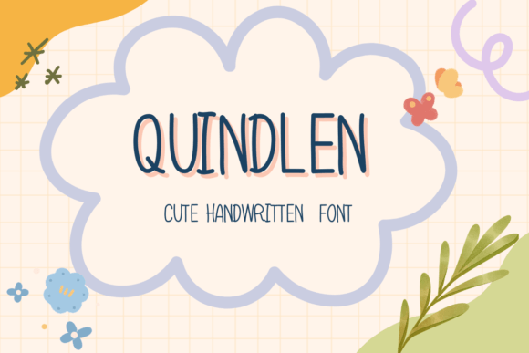 Quindlen Sans Serif Font By Sirinart
