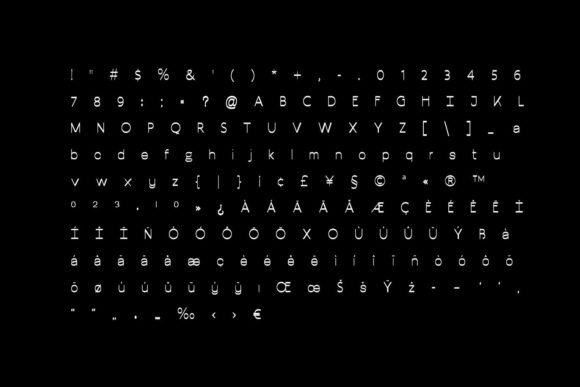 Regence Font PNG with transparent background - Preview 5