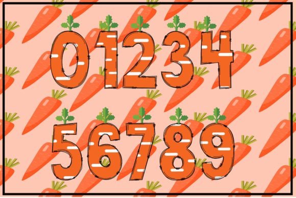 Carrot Font - Preview 2