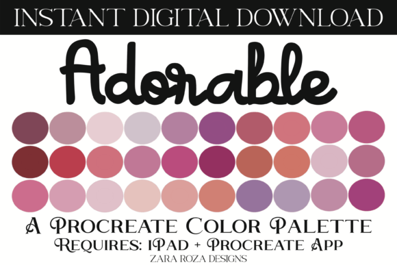 Adorable Procreate Color Palette