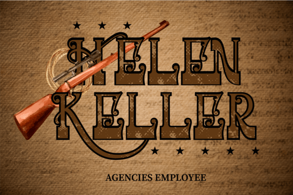 Agencies Employee Font - Preview 4