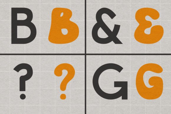 Balance Groovy Font - Preview 1