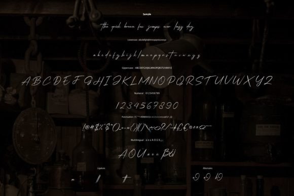 Billiethon Font PNG with transparent background - Preview 5