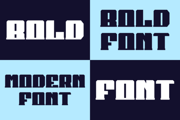 Block Generic Font - Preview 2