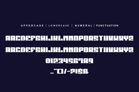 Block Generic Font - Preview 3