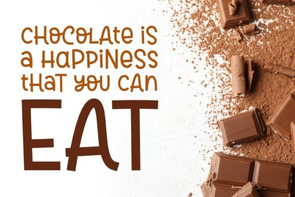 Choco Crepes Font - Preview 2