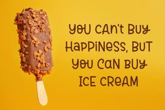 Choco Crepes Font - Preview 4