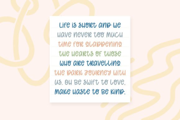 Chubby Lines Font - Preview 5