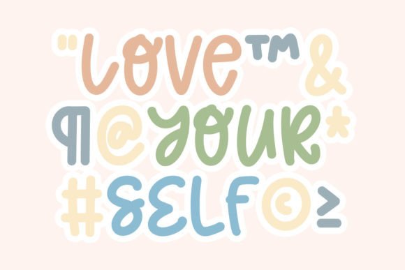 Chubby Lines Font - Preview 6