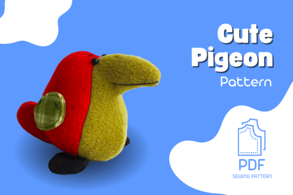Cute Pigeon Plush Pattern