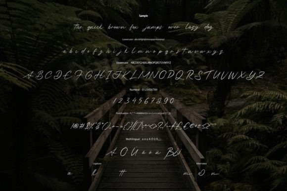 Distlank Thosind Font - Preview 5
