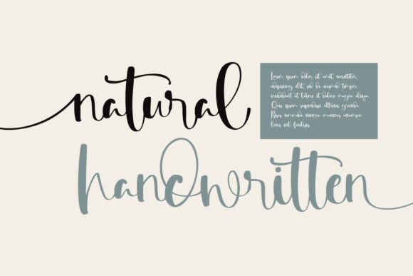 Family Hug Font PNG with transparent background - Preview 4