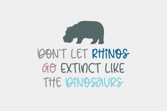 Funny Hippo Font - Preview 1