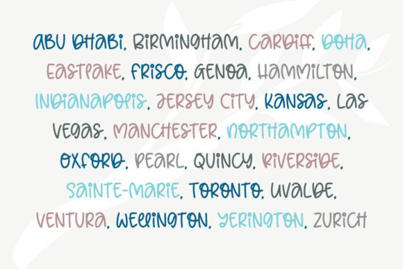 Funny Hippo Font - Preview 5